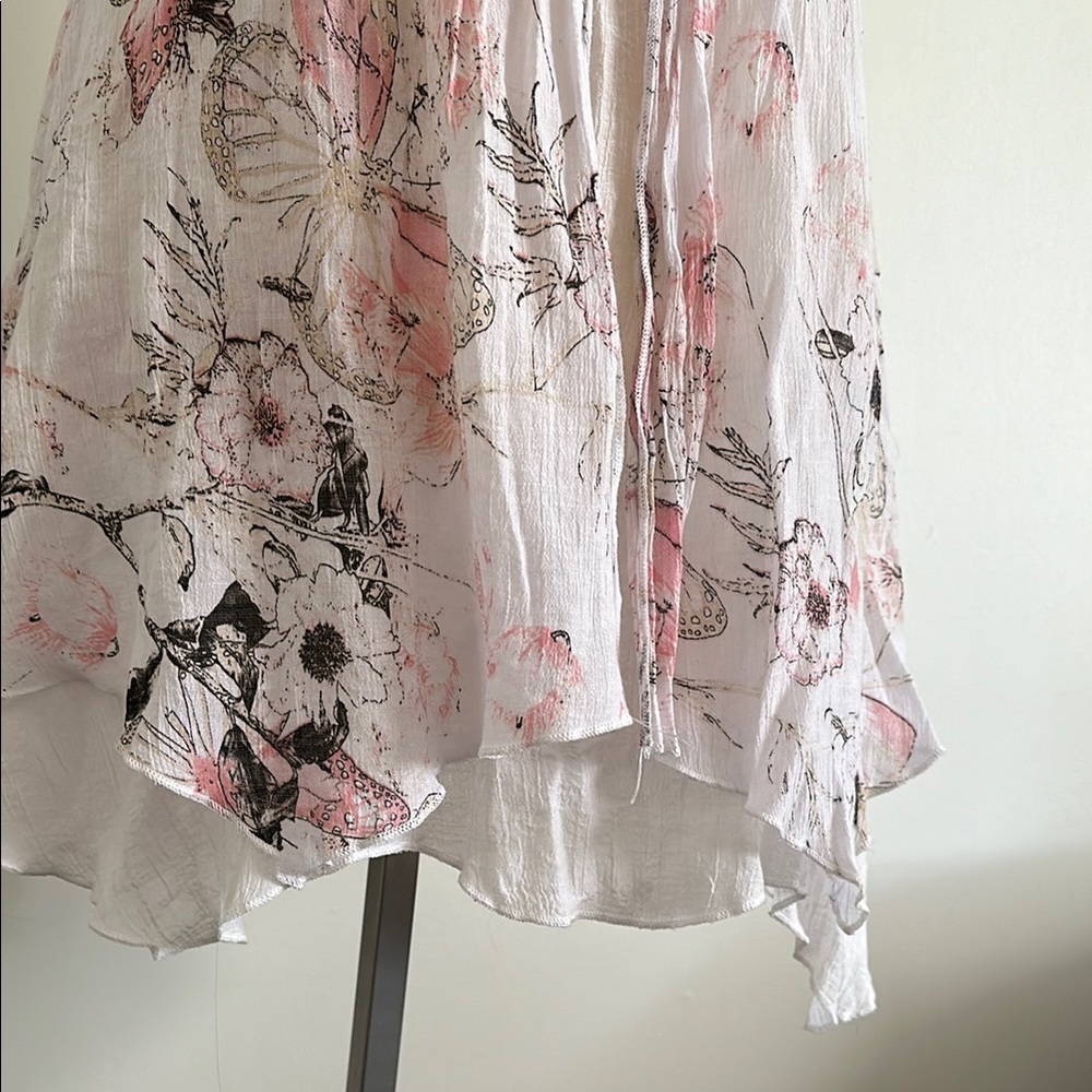 Floral Sleeveless Tunic Top - Picture 3 of 9